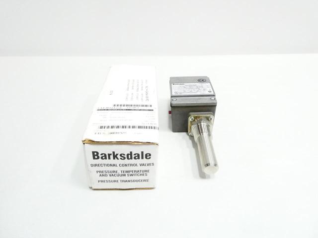 BARKSDALE ML1H-G454-WS-RD TEMPERATURE CONTROLLER 0-500F 125-600V-AC 125/250V-DC
