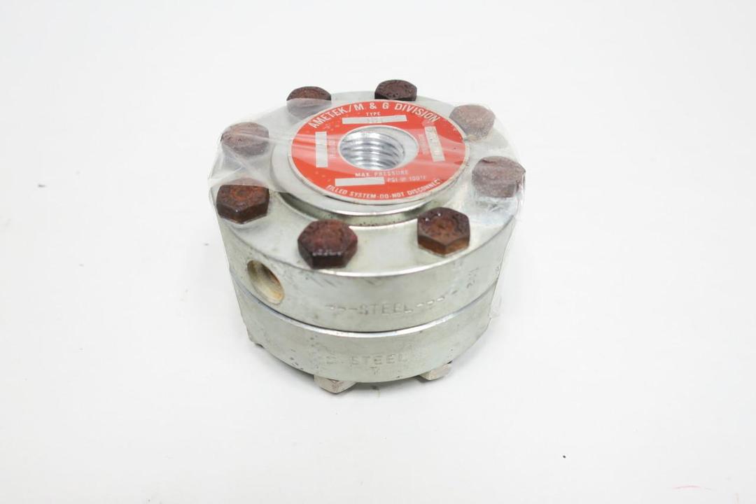 AMETEK SB LIQUID TYPE STAINLESS DIAPHRAGM