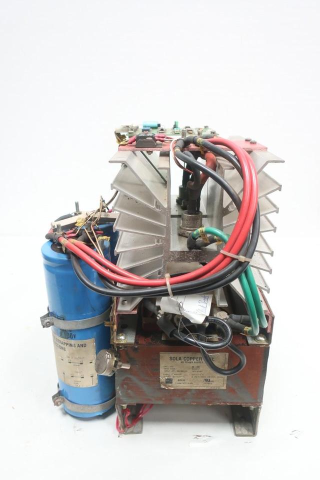 SOLA 39-409 POWER SUPPLY 120/240V-AC 48A AMP 2-25/5-50V-DC 1200W