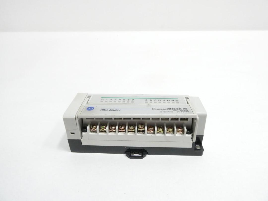 ALLEN BRADLEY 1791D-0B16PX COMPACTBLOCK I/O MODULE SER D