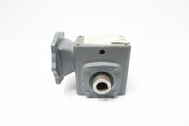 BOSTON GEAR HF721-20-B5-H-P19 RIGHT ANGLE WORM GEAR SPEED REDUCER 1.4HP 20:1