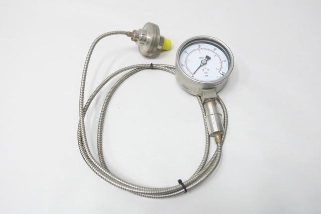 WIKA EN 837-1 PRESSURE GAUGE 4IN 0-60PSI