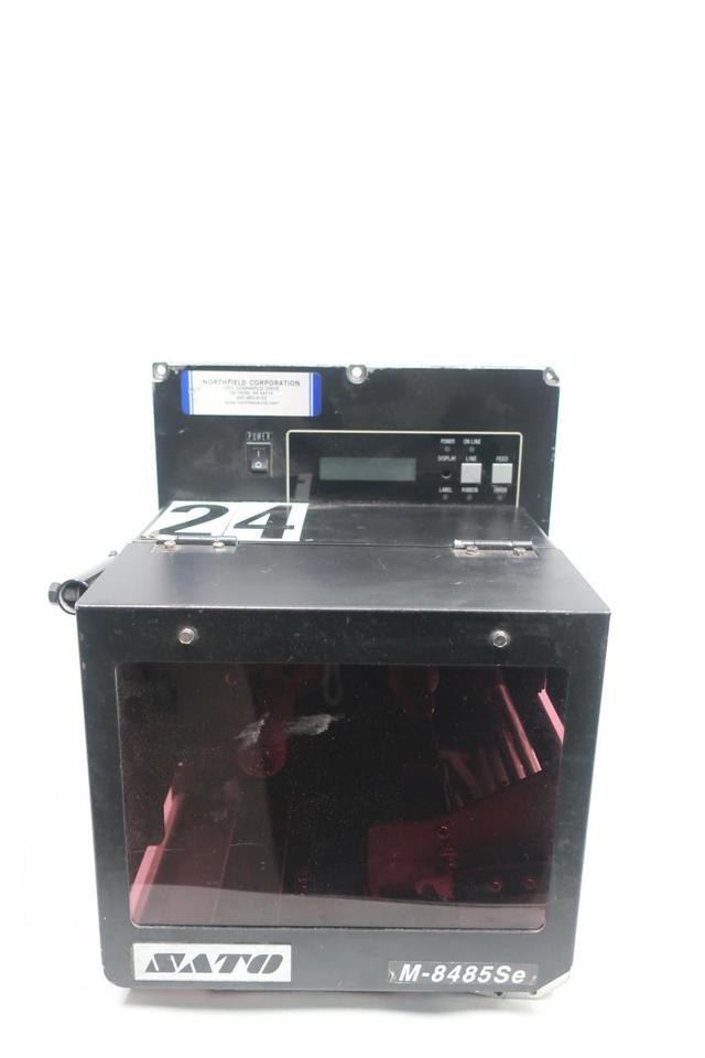 SATO M-8485SE BARCODE PRINTER 100-120/200-240V-AC