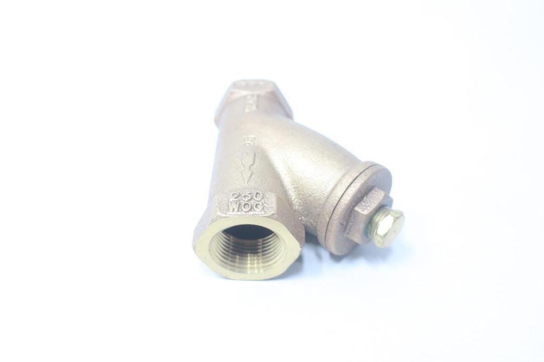 FNW 509 BRONZE THREADED STRAINER 1IN NPT