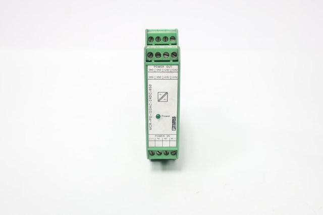 PHOENIX CONTACT MCR-PS-120AC/24DC/650 POWER SUPPLY MODULE