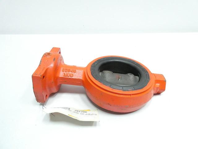 CRANE 21F-FRB MONARCH STEEL WAFER BUTTERFLY VALVE 4IN 200