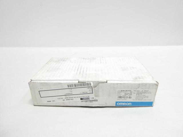 OMRON S8VM-10012CD POWER SUPPLY 100-240V-AC 8.5A AMP 12V-DC