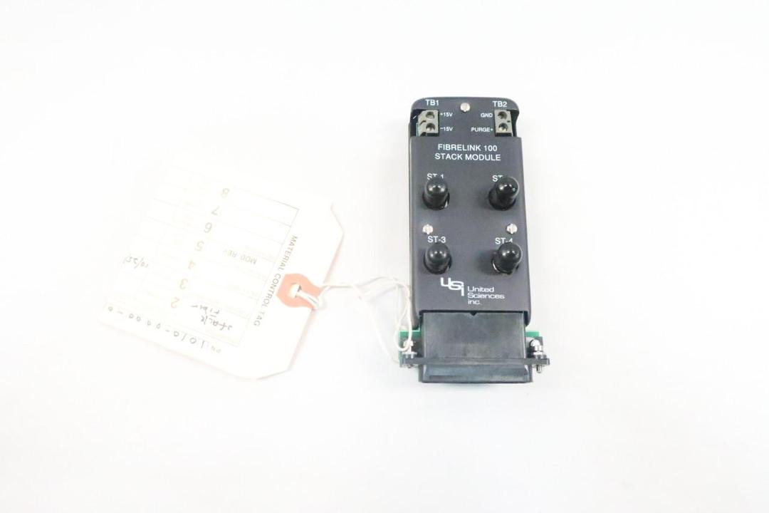 UNITED SCIENCES 1010-0100-01 FIBRELINK 100 STACK MODULE