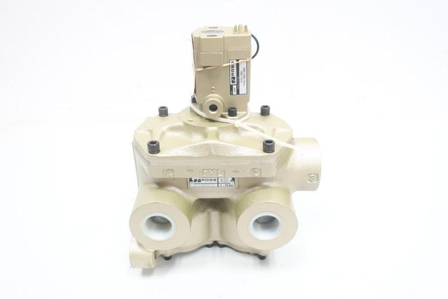ROSS 2776B6051 SOLENOID VALVE 110-120V-AC 1IN X 1-1/2IN NPT