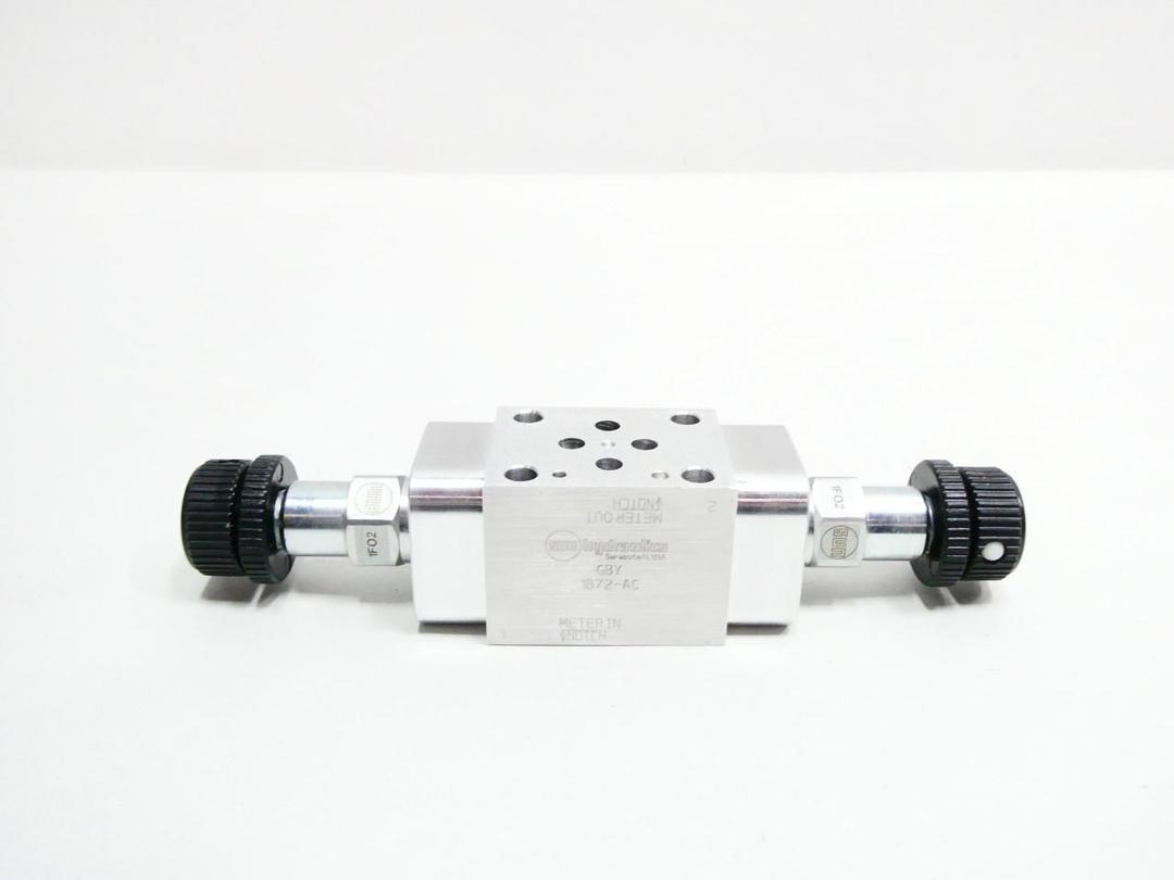 SUN HYDRAULICS GBY 1B72-AC HYDRAULIC VALVE MANIFOLD