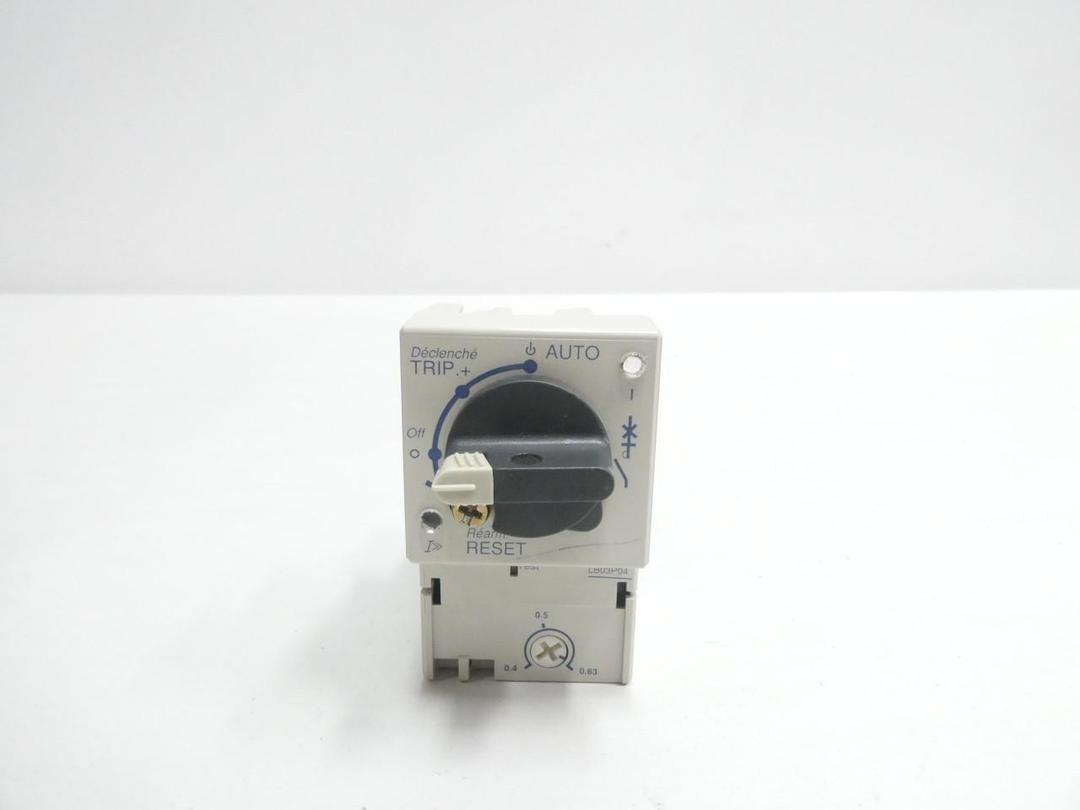 TELEMECANIQUE LB1 LB03P04 OVERLOAD MODULE 0.4-0.63A AMP