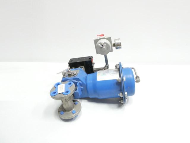 JAMESBURY 7150313600XTZ2 QPX1C/M P5 PNEUMATIC STAINLESS CONTROL VALVE 3/4IN 150