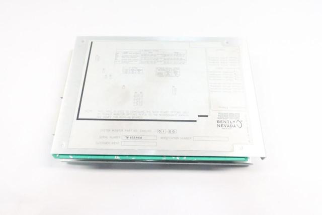 BENTLY NEVADA 3300/03-01-00 SYSTEM MONITOR INTERFACE MODULE
