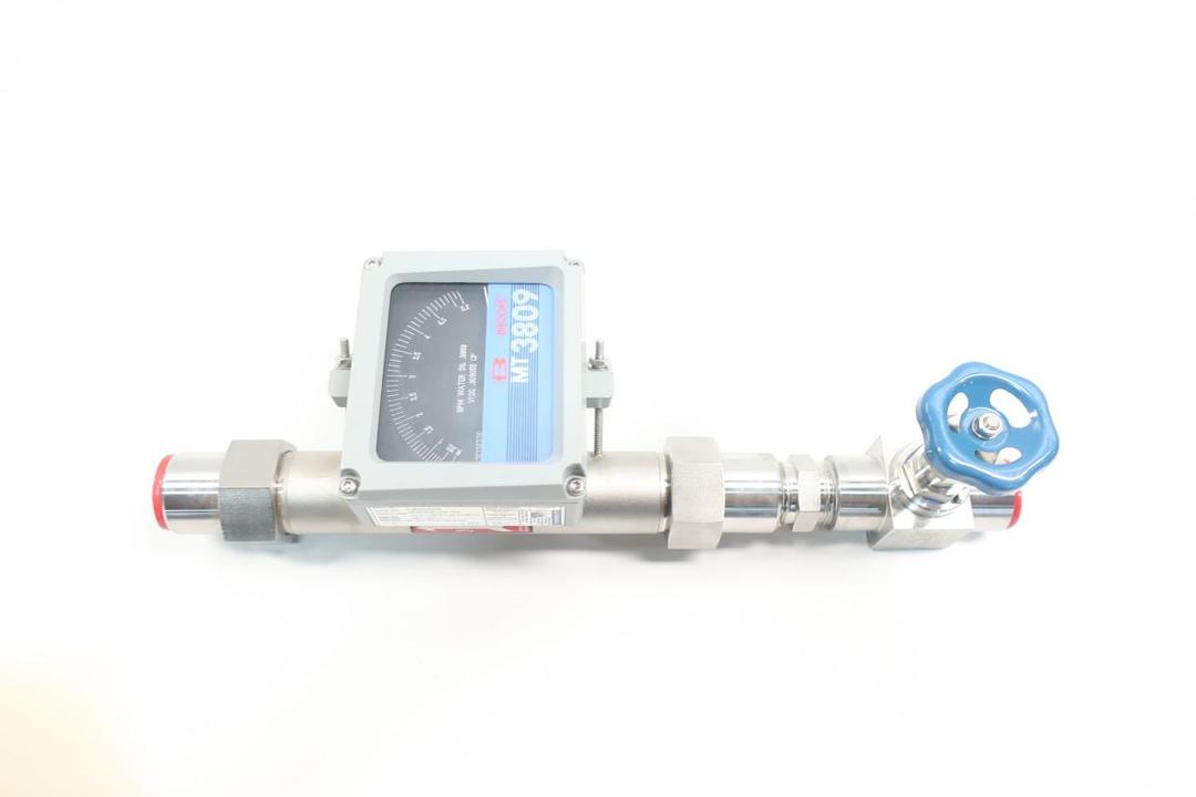BROOKS 3809EB3A1HDA1SA VARIABLE AREA FLOW METER 0.52-5.2GPM 1IN NPT
