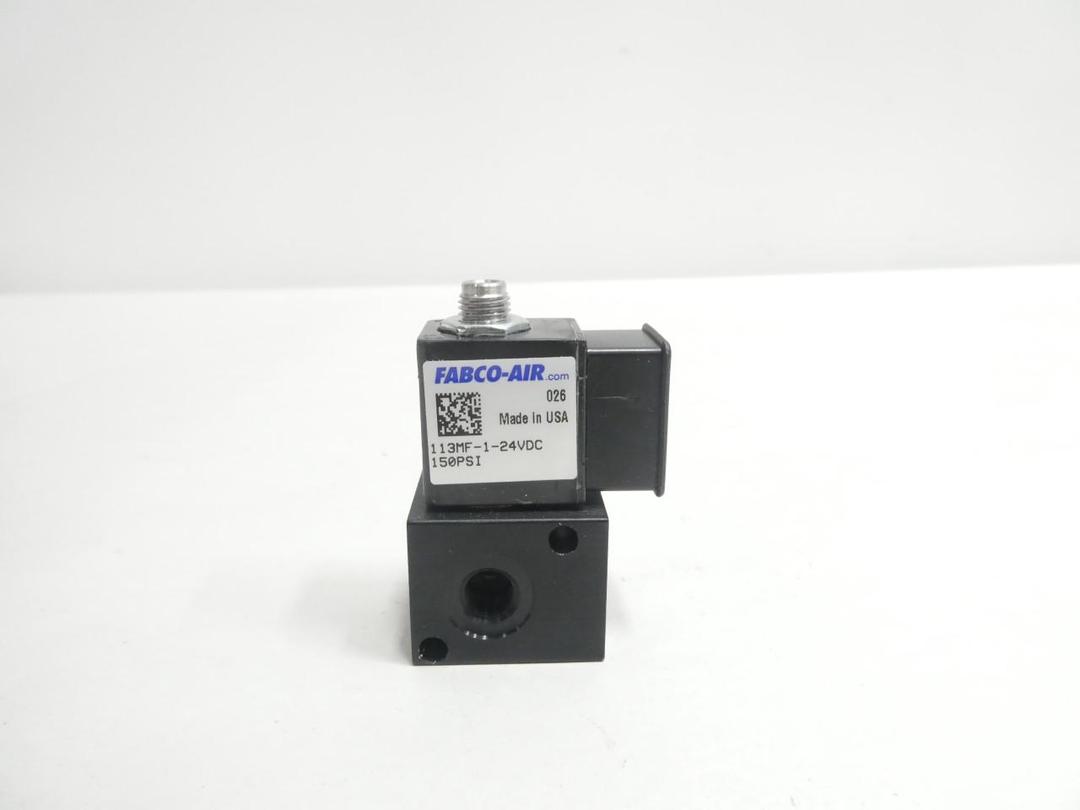 FABCO-AIR 113MF-1-24VDC MODULAR VALVE 24V-DC 150PSI
