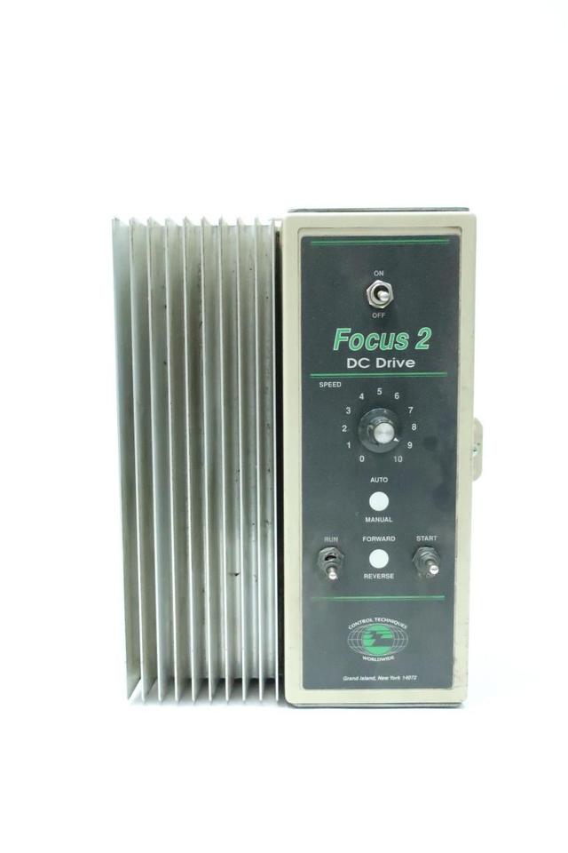 CONTROL TECHNIQUES 2450-8001 FOCUS 2 DC DRIVE 240V-AC 25A AMP 180V-DC 3-5HP