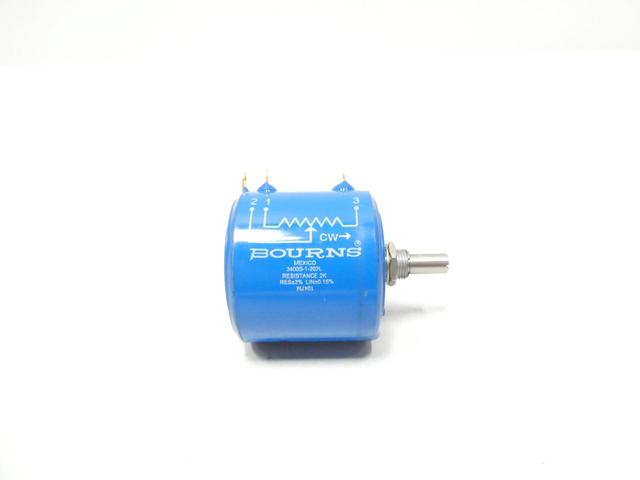 BOURNS 3400S-1-202L POTENTIOMETER 2K-OHM