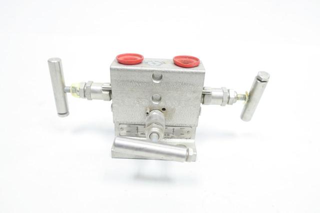 ANDERSON GREENWOOD M4TVKS-4-AM S09-4349-002 INSTRUMENT MANIFOLD 6000PSI