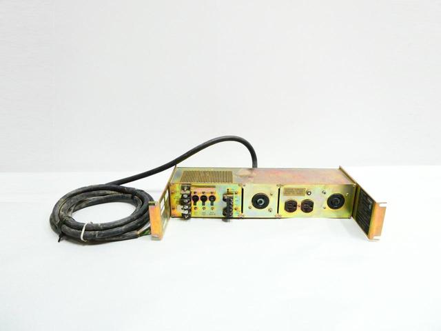 FISHER CP7101 POWER DISTRIBUTION PANEL 86-132V-AC 22-29V-DC 35A AMP 21-29V-DC
