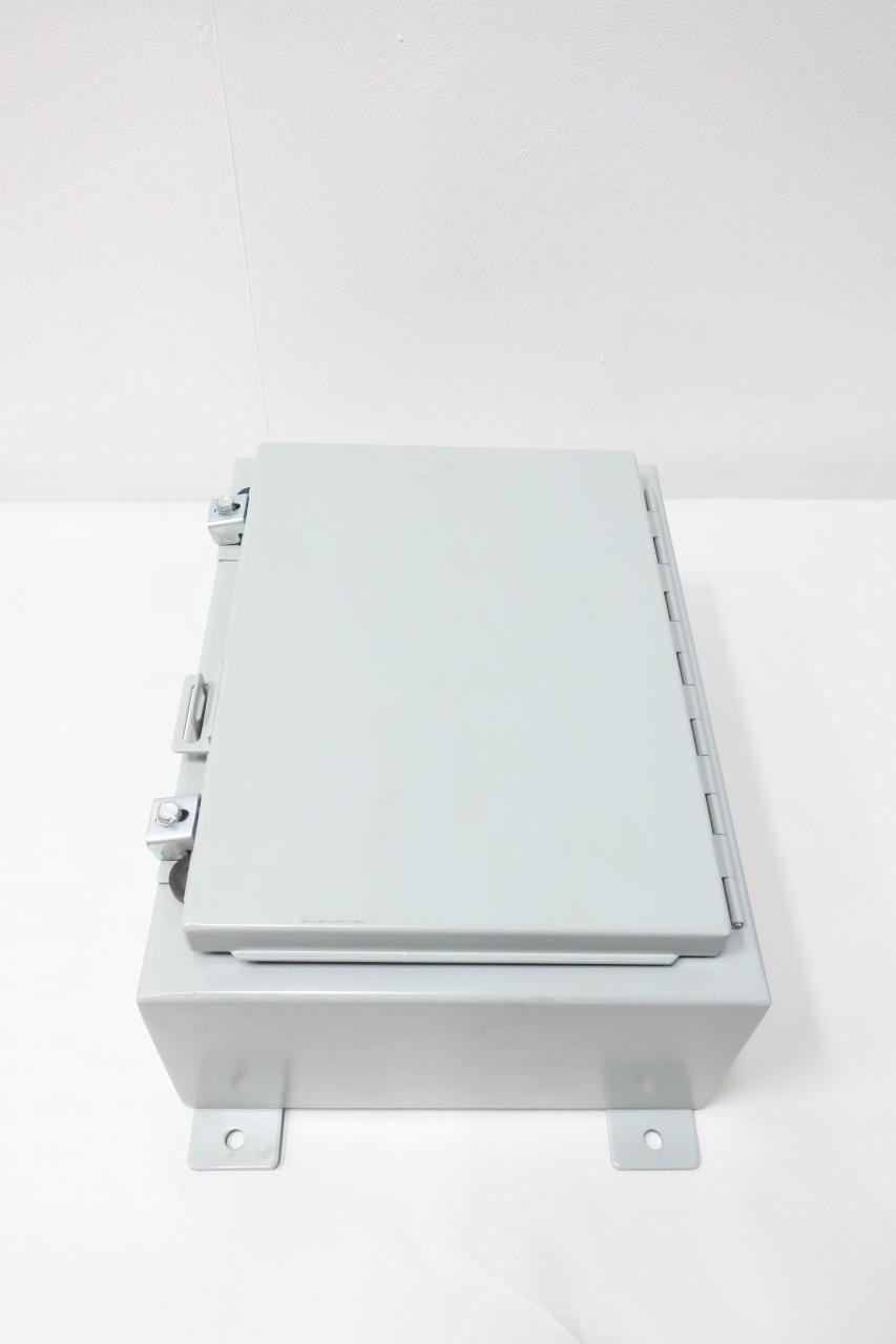 HOFFMAN A161206LP STEEL ENCLOSURE 16IN 12IN 6IN