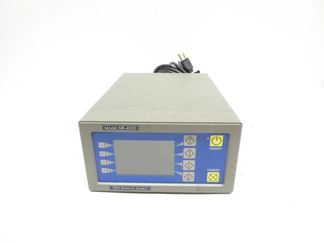 SCHMITT SB-4475-N SB-4500 SBS BALANCE SYSTEM