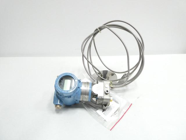 ROSEMOUNT 3051CG4A22A1AS1B4M5E5 GAGE PRESSURE TRANSMITTER 0-300PSI 10.5-55V-DC