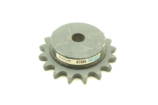 MARTIN 80B18 SINGLE ROLLER CHAIN SPROCKET 1IN 18T
