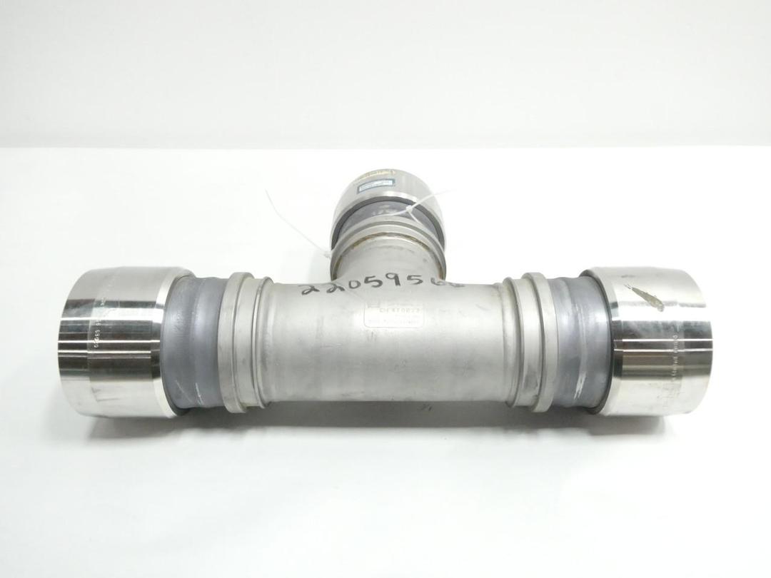 LOKRING 9063027 SS40-TEE-P48-PW STAINLESS PIPE TEE 3IN X 3IN X 3IN