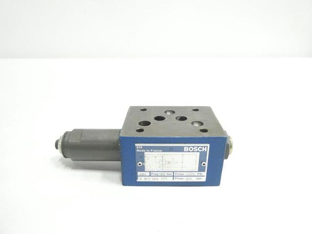 BOSCH 0 811 145 177 HYDRAULIC PRESSURE REDUCER VALVE 4500PSI
