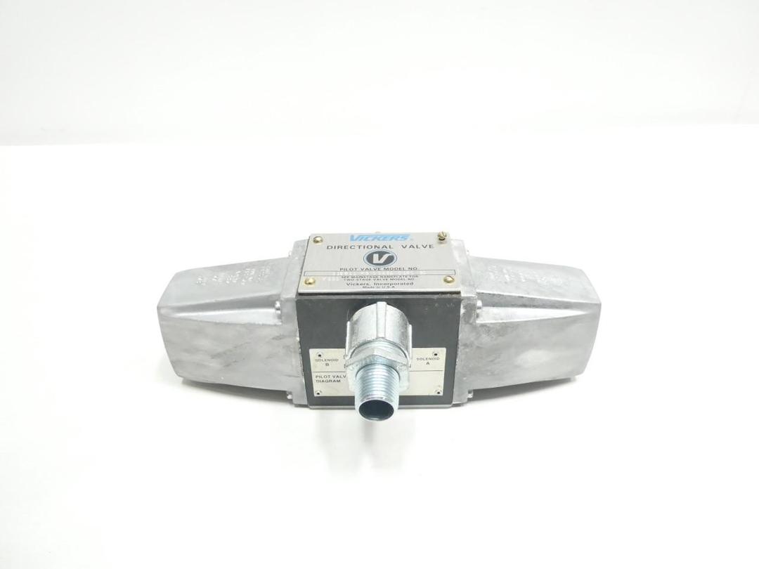 VICKERS F3 DG4S4 016C 50 HYDRAULIC DIRECTIONAL CONTROL VALVE 115V-AC