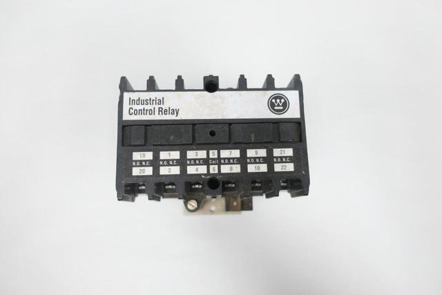 WESTINGHOUSE ARD10100LR CONTROL RELAY 120V-DC