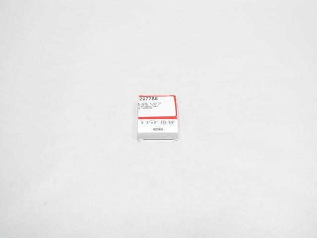 BOX OF 5 PRECISION BRAND 42265 STAINLESS SLOTTED SHIM 2X2IN .125