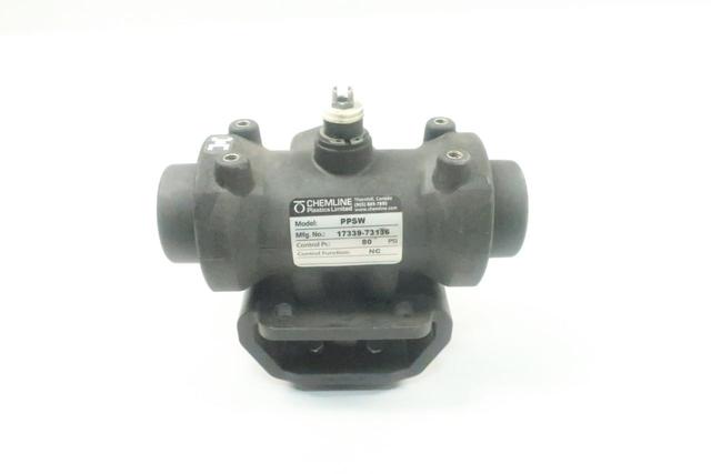 CHEMLINE PLASTICS PPSW PNEUMATIC VALVE ACTUATOR 80PSI