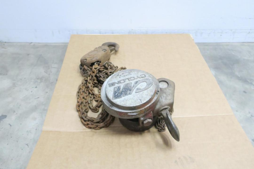CM COLUMBUS MCKINNON MODEL S MANUALCHAIN  HOIST 5TON