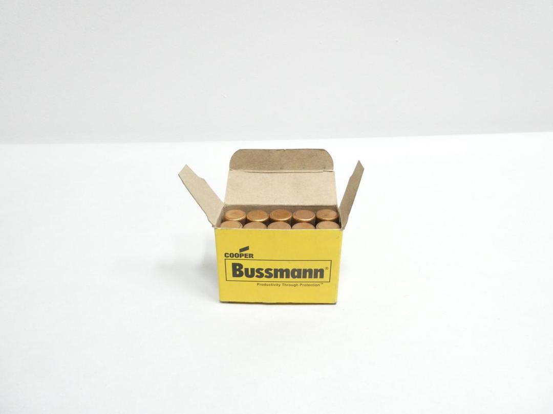 BOX OF 10 COOPER BUSSMANN NON-20 CARTRIDGE FUSE 20A AMP 250V-AC 125V-DC