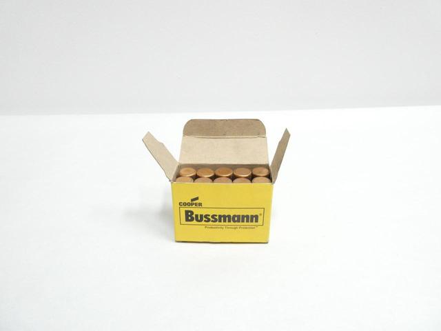 BOX OF 10 COOPER BUSSMANN NON-20 CARTRIDGE FUSE 20A AMP 250V-AC 125V-DC