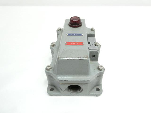 SQUARE D 9001 GW-334A START/STOP CONTROL STATION 600V-AC/DC