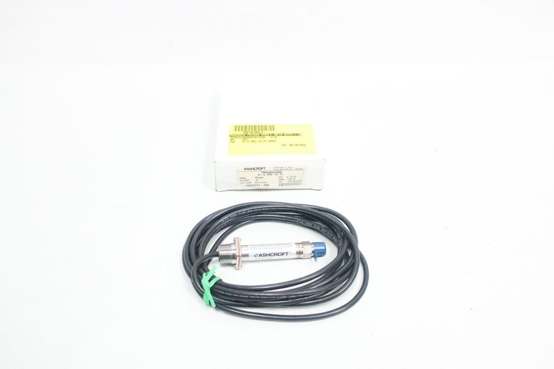 ASHCROFT K1-5-M02-42-P7 PRESSURE TRANSDUCER 4-20MA 300PSI 10-36V-DC