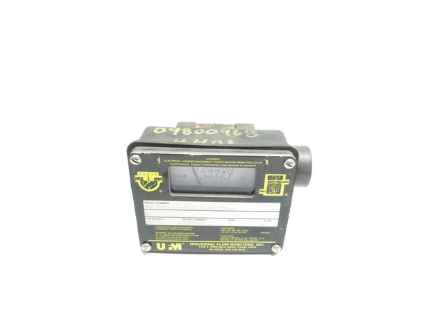 UFM SN-BSE5GLM-4-32V1.0-A1WD-ZRF-C VARIABLE AREA FLOW METER 0-20LPM 1/2IN NPT