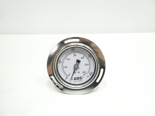 USG 656615CN3CD3A00 PRESSURE GAUGE 100MM 0-600PSI 1/4IN NPT
