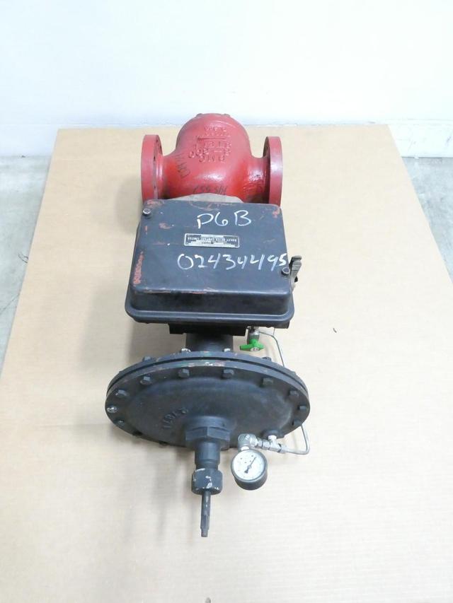 BAILEY METER COMPANY BMC XFBD PNEUMATIC STEEL FEEDWATER CONTROL VALVE 3IN 300