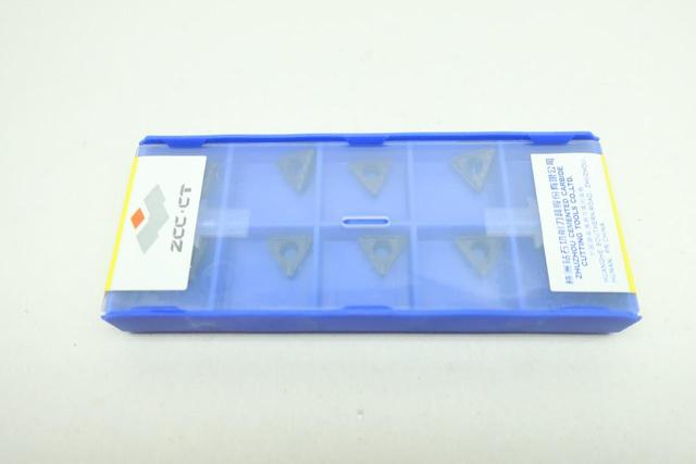 BOX OF 10 ZCC-CT YBD102 TCMT110208-HF CARBIDE INSERT