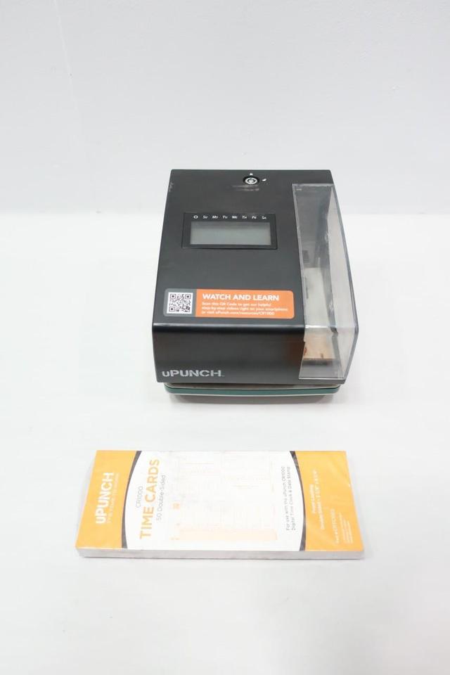UPUNCH CR1000 DIGITAL TIME CLOCK AND DATE STAMP 12V-DC