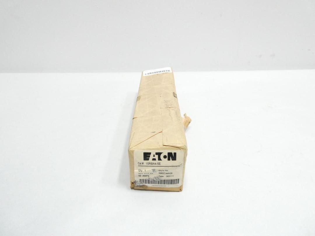 EATON 15RBA4-5E 5982C44A28 MEDIUM VOLTAGE FUSE 5E AMP 15.5KV-AC