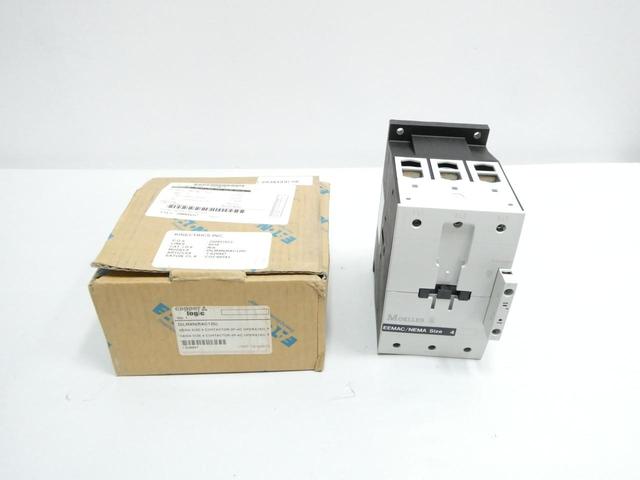 MOELLER DILM4N AC CONTACTOR 120V-AC 600A AMP 100HP SIZE 4