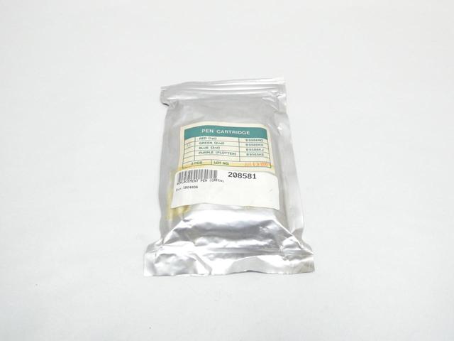 PACK OF 3 YOKOGAWA B9588KH GREEN PEN CARTRIDGE