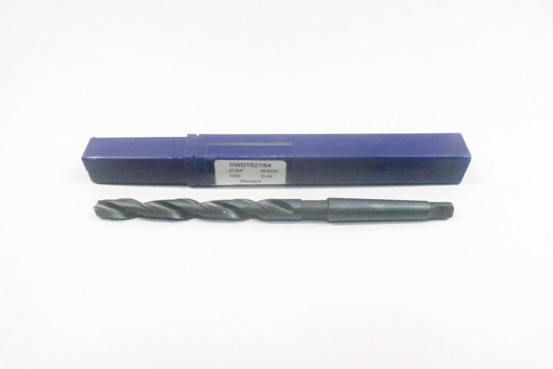 DEWITT TOOL DWDTS27/64 HSS DRILL BIT 27/64IN