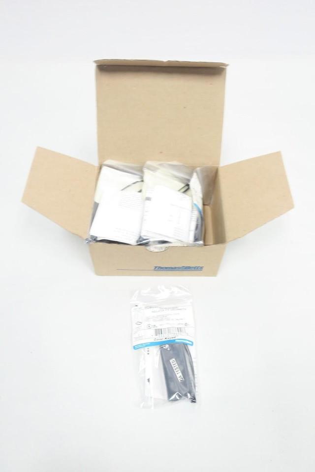 BOX OF 10 THOMAS&BETTS MDBOOT-1 COLOR-KEYED INSULATOR FOR DISCONNECTS