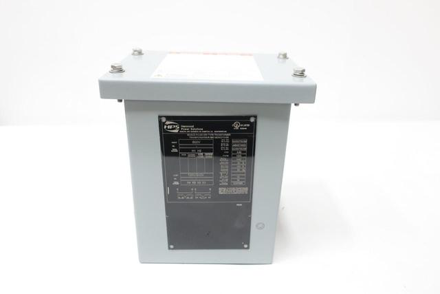 HAMMOND QC50PECB5 DRY TYPE TRANSFORMER 1PH 500VA 600V-AC 120/240V-AC