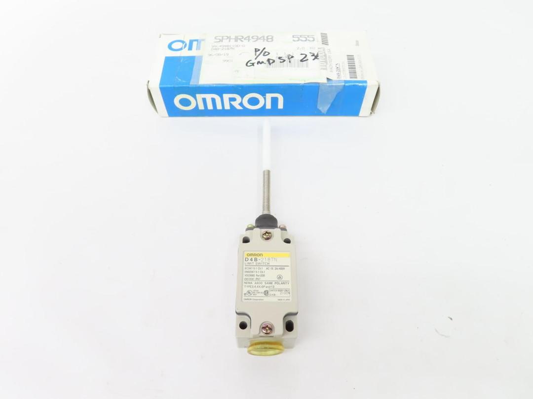 OMRON D4B-2187N LIMIT SWITCH 400V-AC